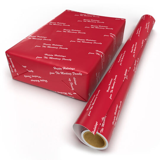 Scarlett Personalized Gift Wrap